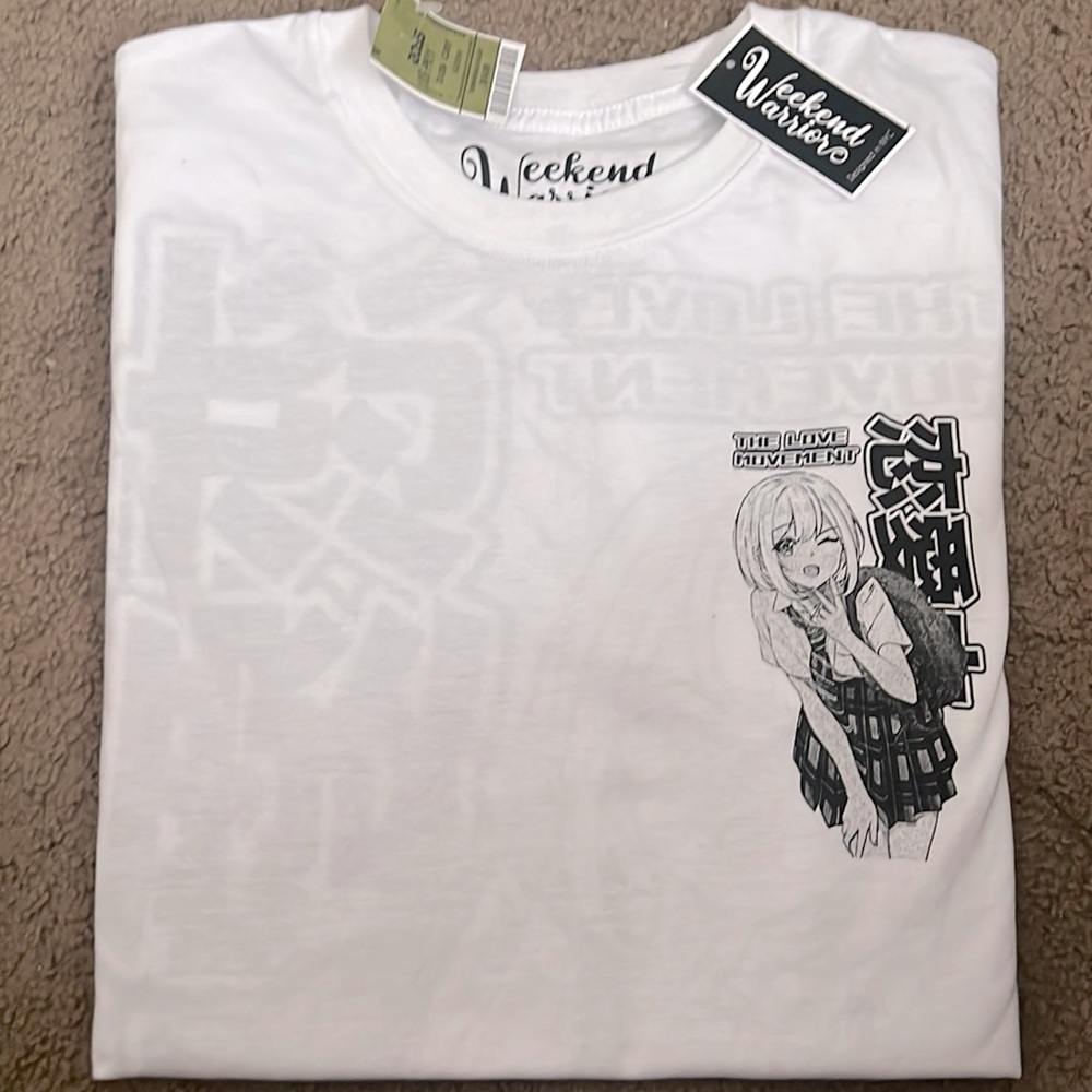 It’s an anime shirt🫶🏻